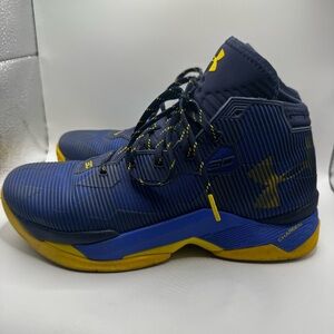 Under Armor Steph Curry 2.5 GS Warriors Royal Blue #1274425-400 Size 9.5